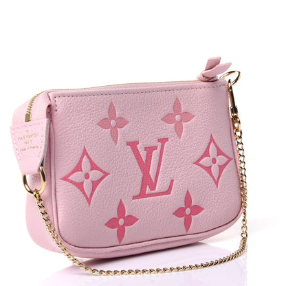 Louis Vuitton Empreinte Monogram Giant By The Pool Mini Pochette Accessories Bouton De Rose 2 of 4