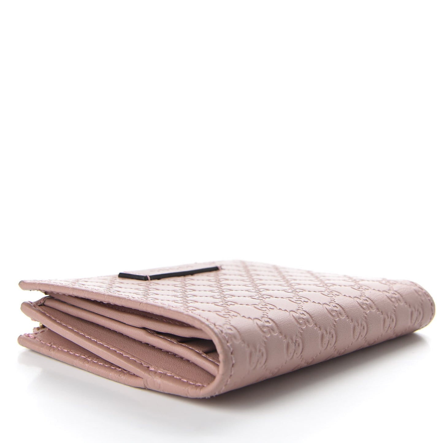Microguccissima Bi-Fold Wallet Soft Pink