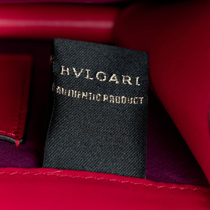 Bulgari Calfskin Serpenti Forever Shoulder Bag Pink 6 of 12