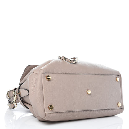 Valentino Garavani Pebbled Calfskin Rockstud Twiny Top Handle Bag Poudre 5 of 11