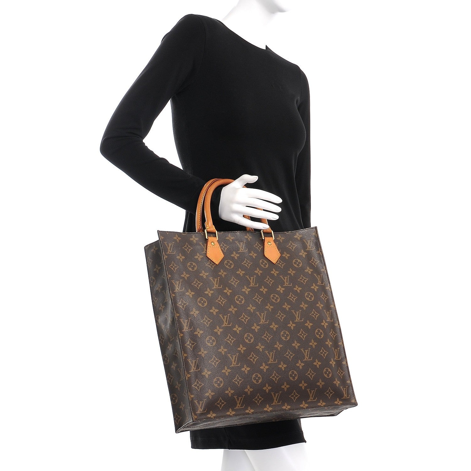 Louis Vuitton Monogram Sac Plat 2 of 6