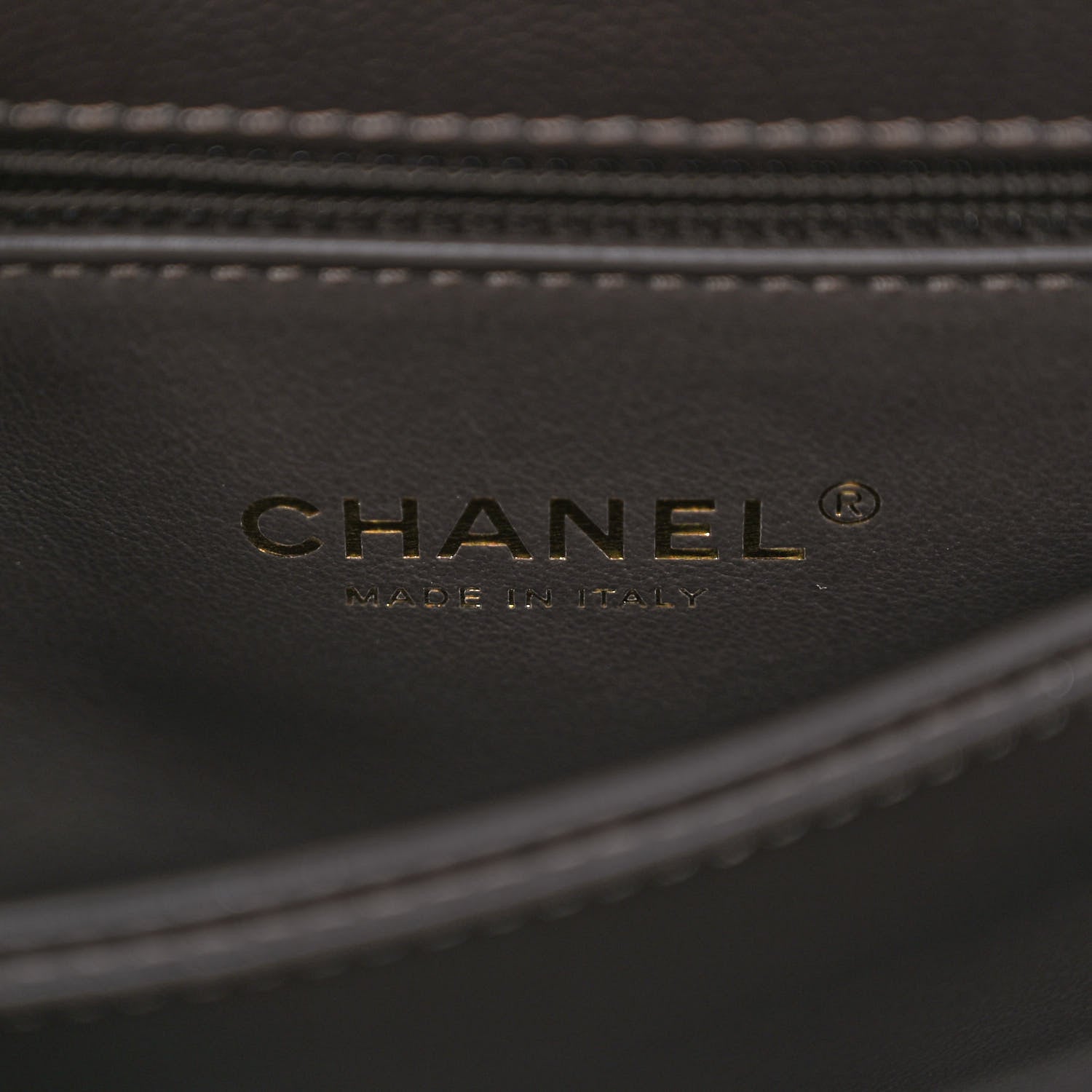 Chanel Caviar Quilted Mini Coco Chain Handle Flap Dark Brown 6 of 10