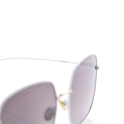 Christian Dior Metal Stellaire 1 Square Sunglasses Purple White 5 of 10