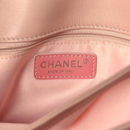 Chanel Lambskin Quilted 3 Jumbo Flap Light Pink 5 of 12