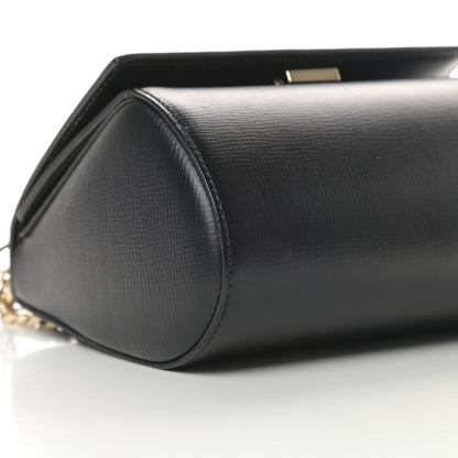 Givenchy Textured Calfskin Mini Pandora Box Chain Crossbody Bag Black 9 of 11