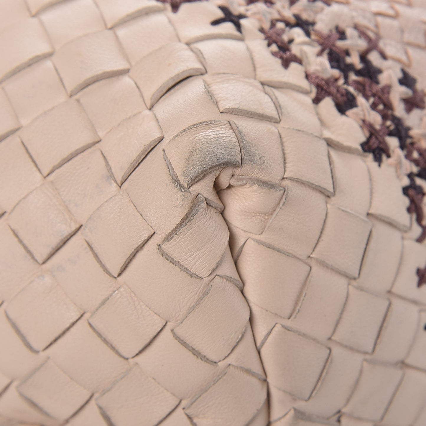 Python Nappa Intrecciato Olimpia Bag Natural