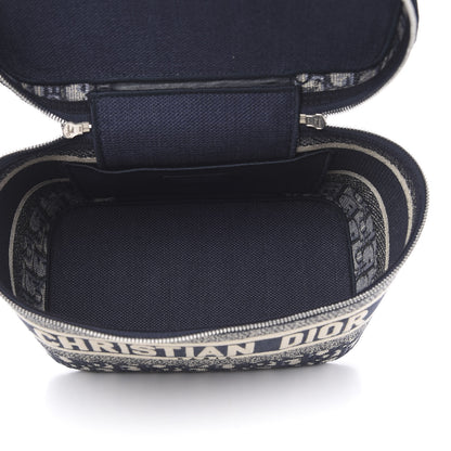 Christian Dior Oblique Diortravel Vanity Case Blue 5 of 10