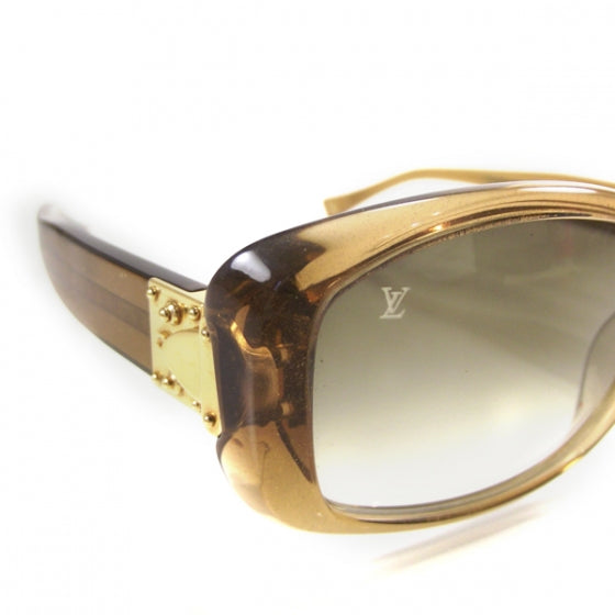 Louis Vuitton Soupcon GM Sunglasses Light Glitter Honey 5 of 7