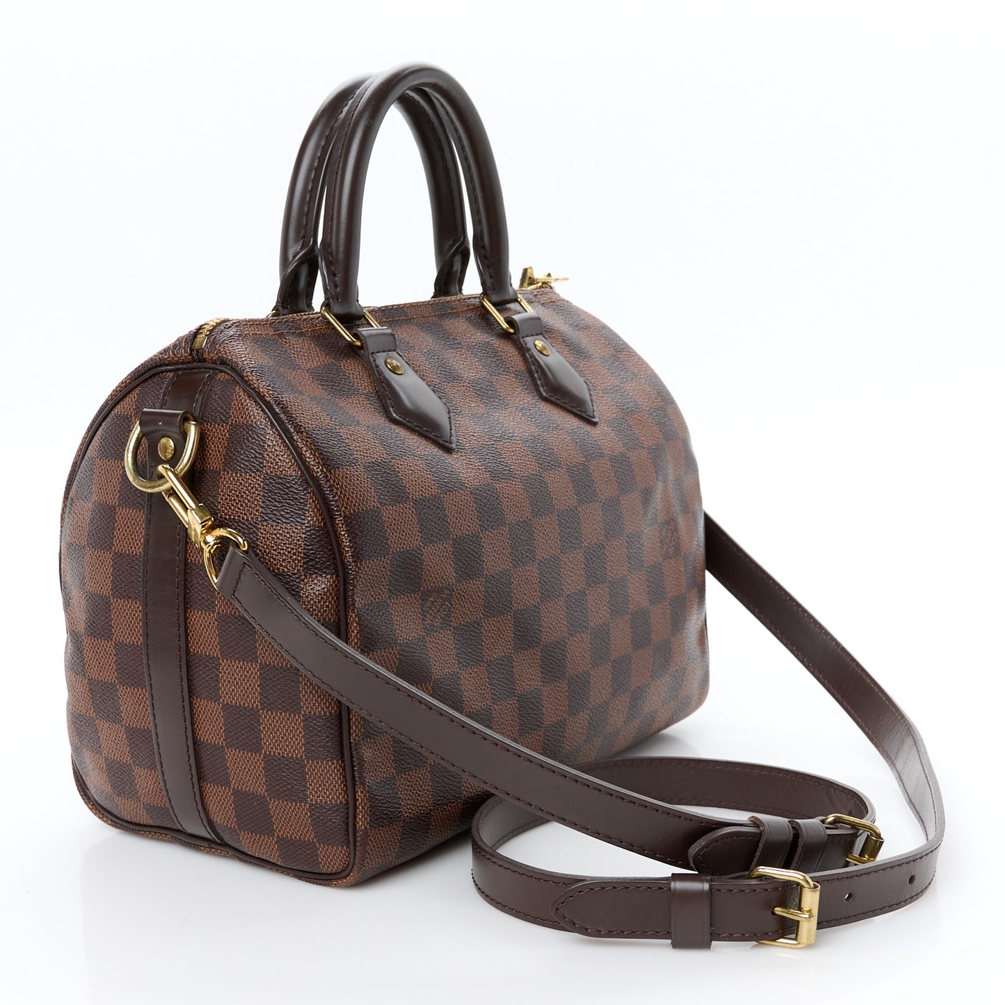 Damier Ebene Speedy Bandouliere 25