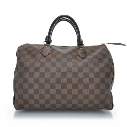 Louis Vuitton Damier Ebene Speedy 30 1 of 9