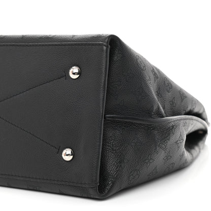 Louis Vuitton Mahina Carmel Hobo Black 9 of 11