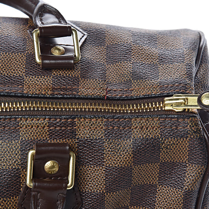 Louis Vuitton Damier Ebene Speedy 30 20 of 24