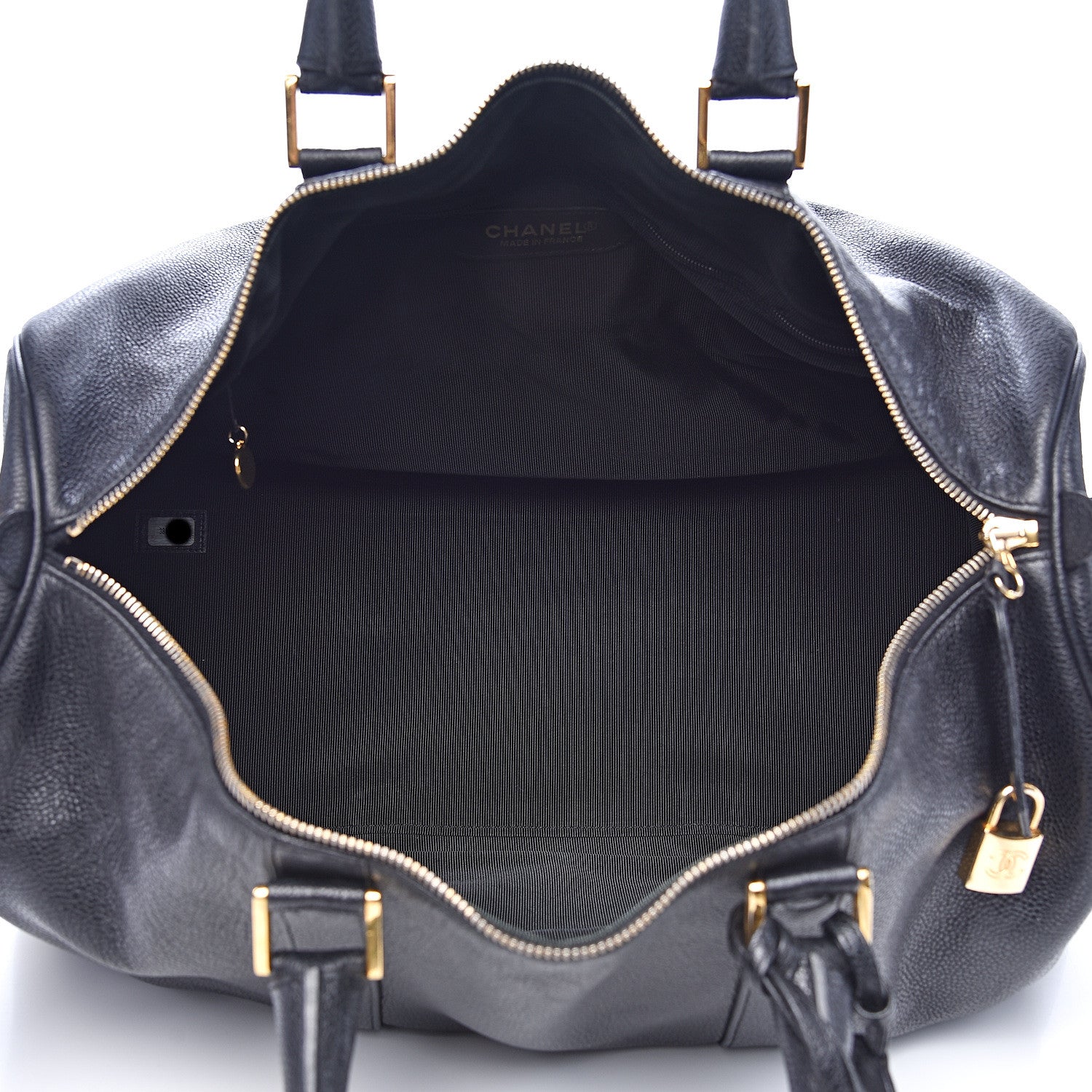 Chanel Caviar Timeless CC Duffel Bag Black 5 of 16