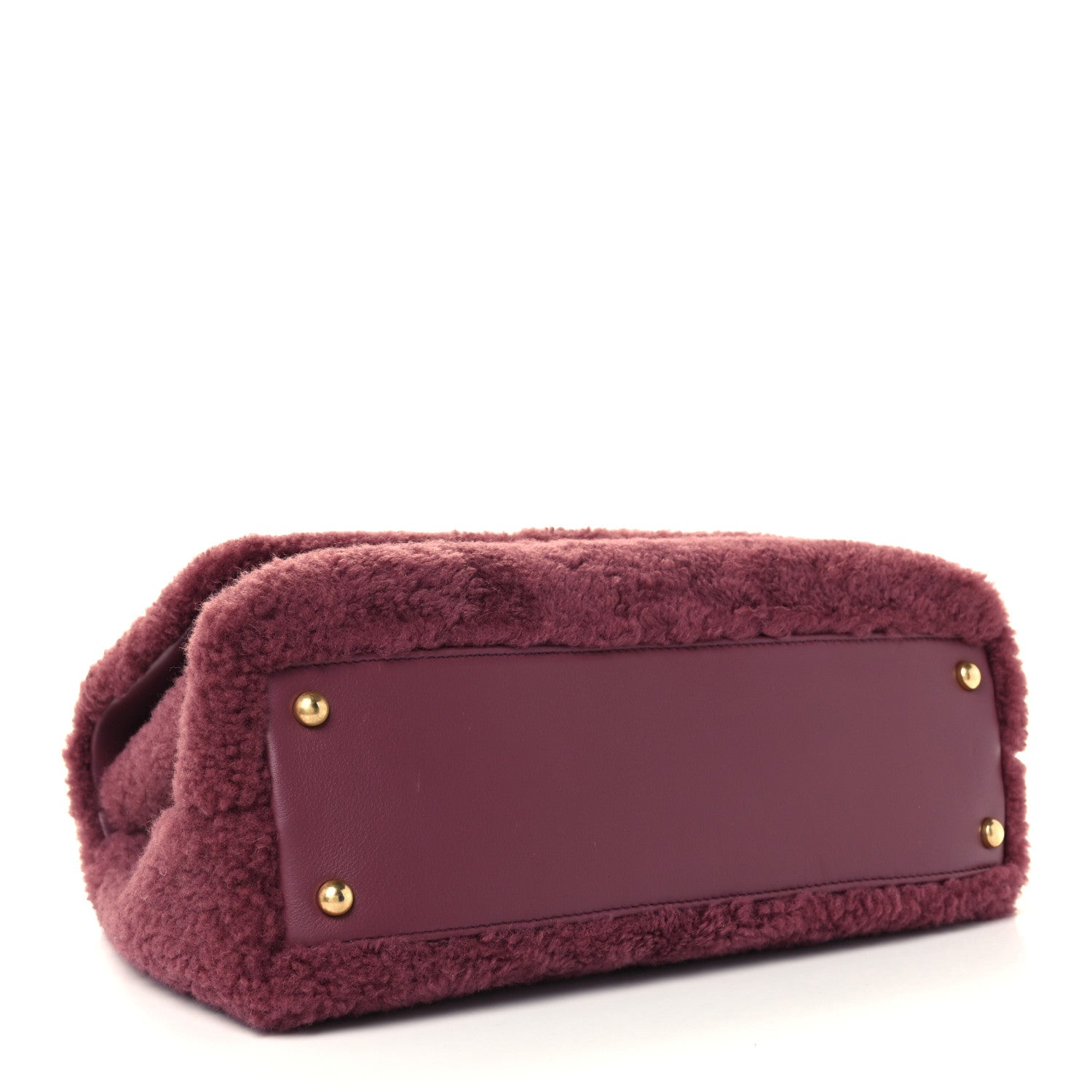 Chanel Shearling Lambskin Medium Coco Handle Flap Pink 3 of 10