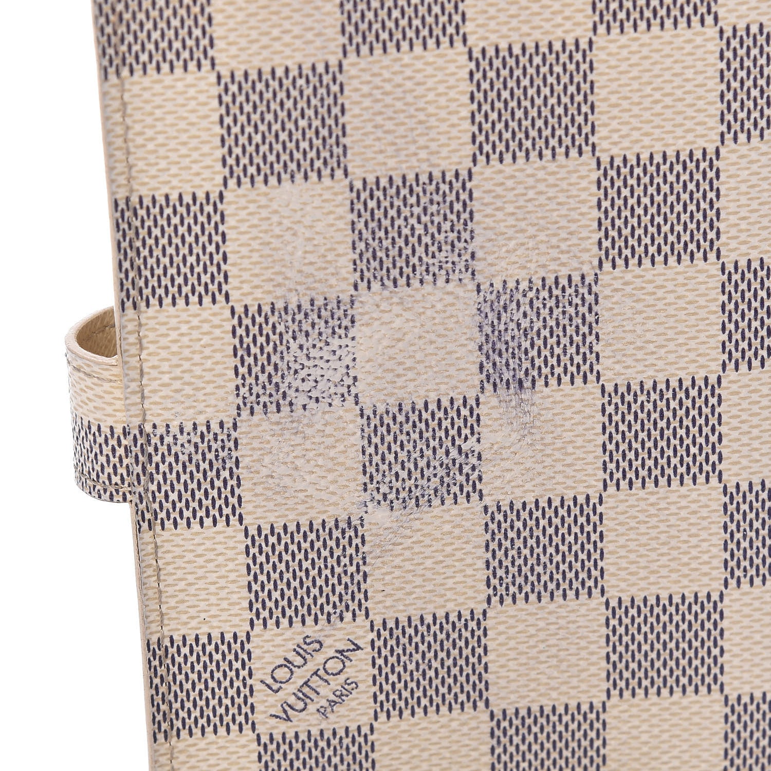 Louis Vuitton Damier Azur Small Ring Agenda Cover 13 of 13