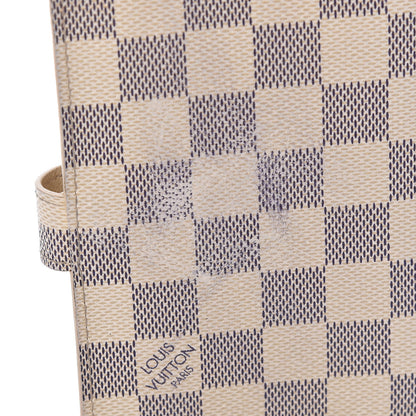 Louis Vuitton Damier Azur Small Ring Agenda Cover 13 of 13