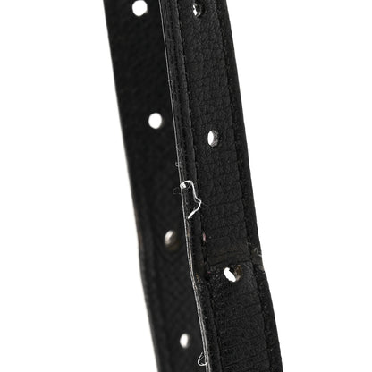 Burberry Grainy Calfskin House Check Small Canterbury Black 10 of 13