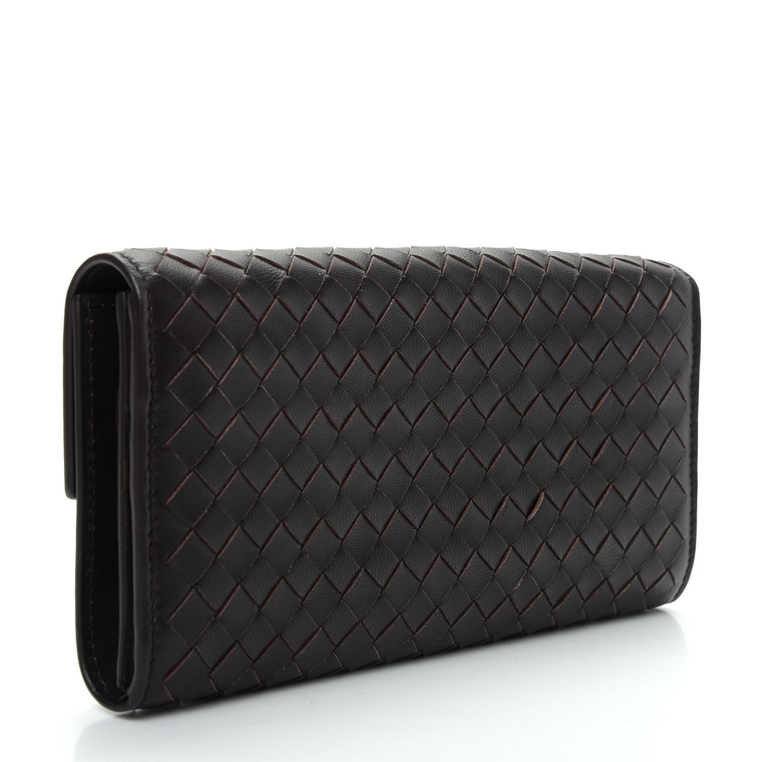 Bottega Veneta Nappa Intrecciato Continental Wallet Ebano 3 of 8
