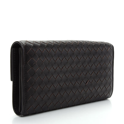 Bottega Veneta Nappa Intrecciato Continental Wallet Ebano 3 of 8