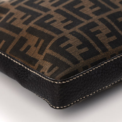 Fendi Zucca Cuoio Romano Selleria Messenger Tobacco Moro 9 of 10