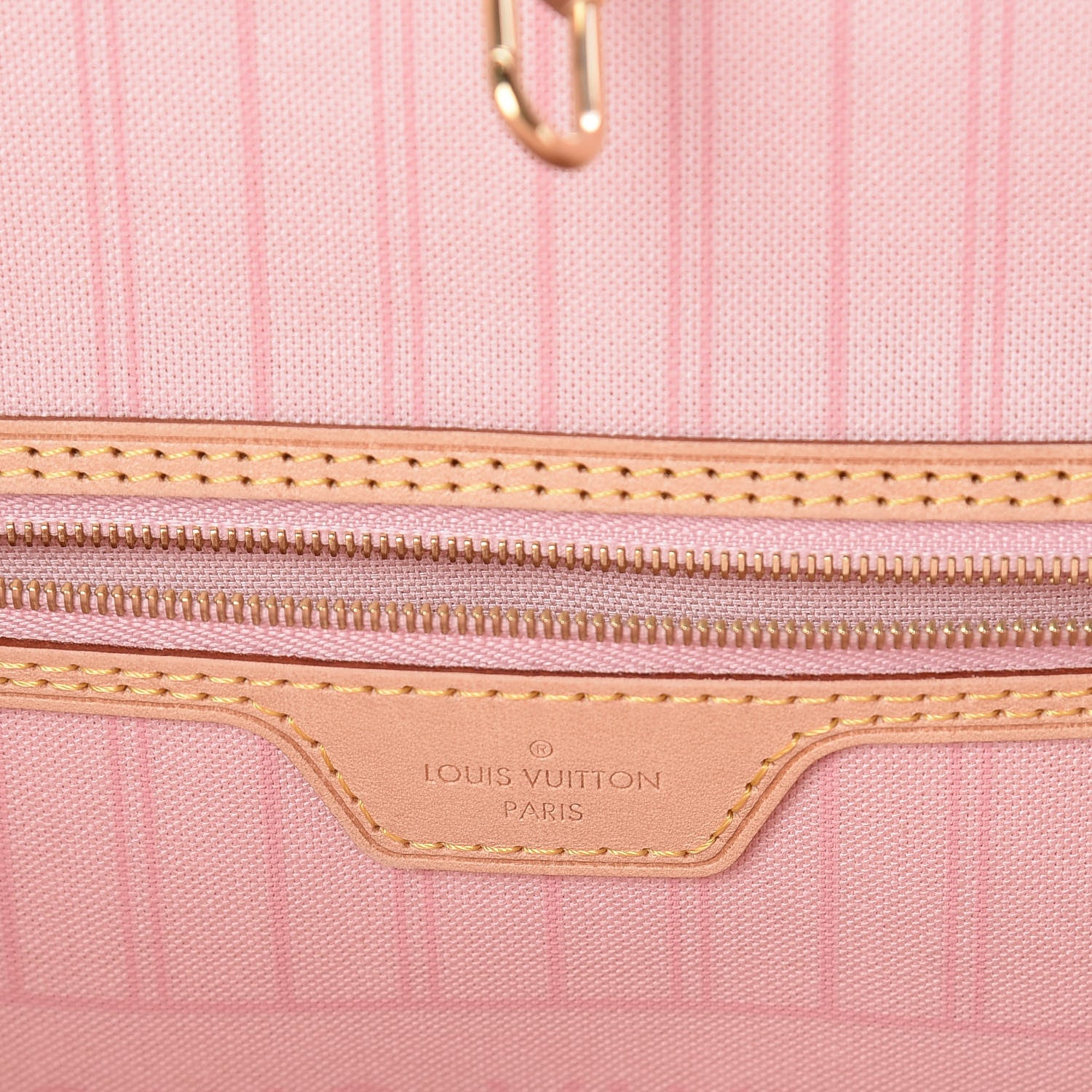Louis Vuitton Damier Azur Neo Neverfull MM Rose Ballerine 6 of 10