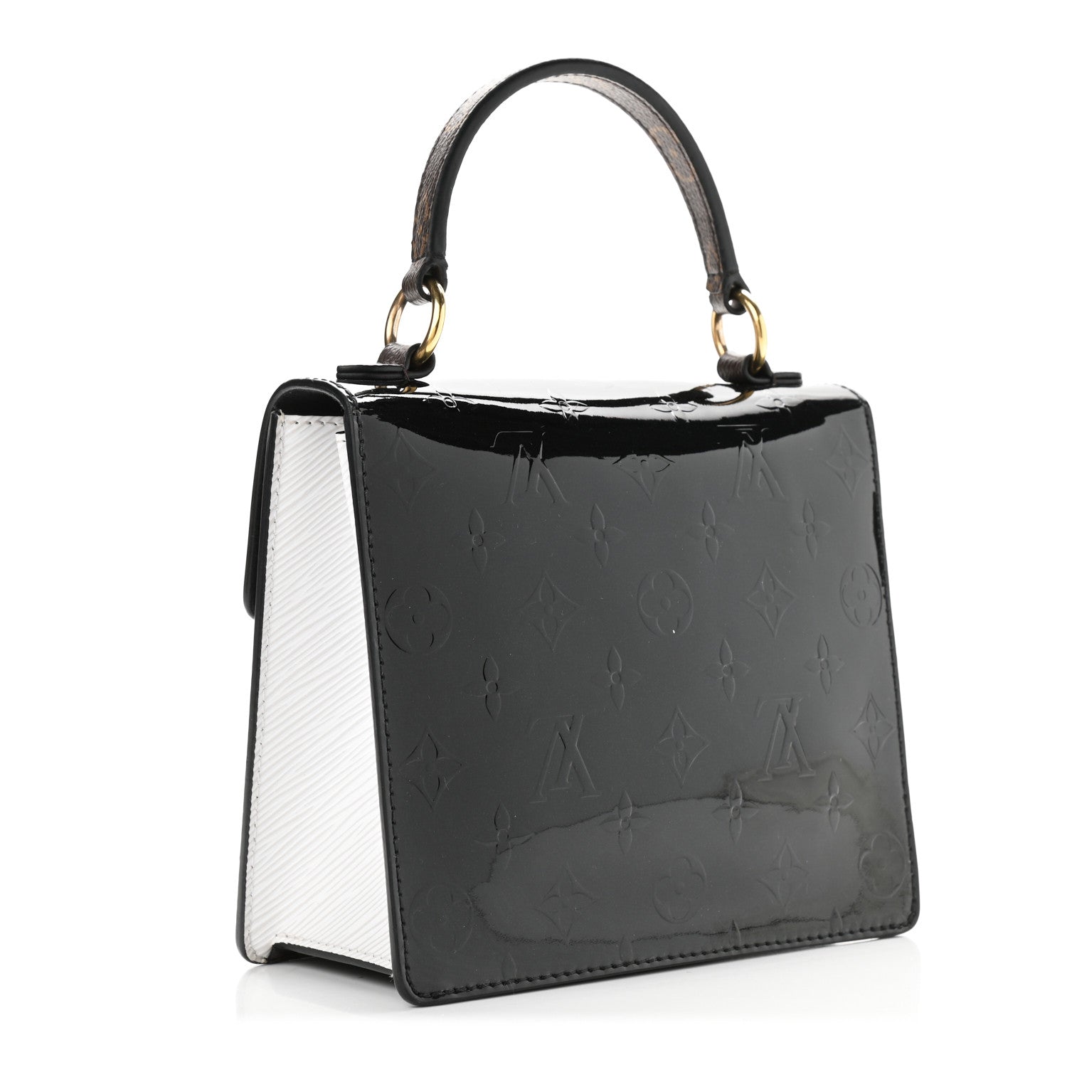 Louis Vuitton Vernis Epi Monogram Spring Street Black 3 of 16