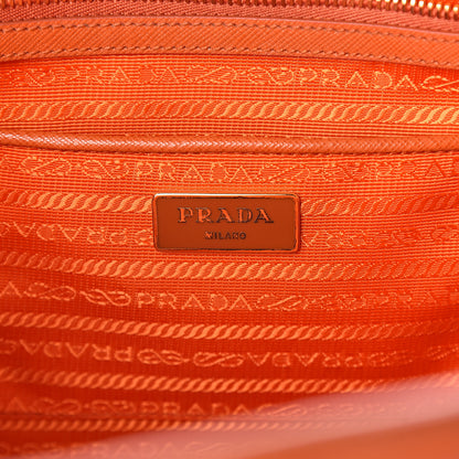 Prada Saffiano Lux Large Tote Papaya 5 of 8