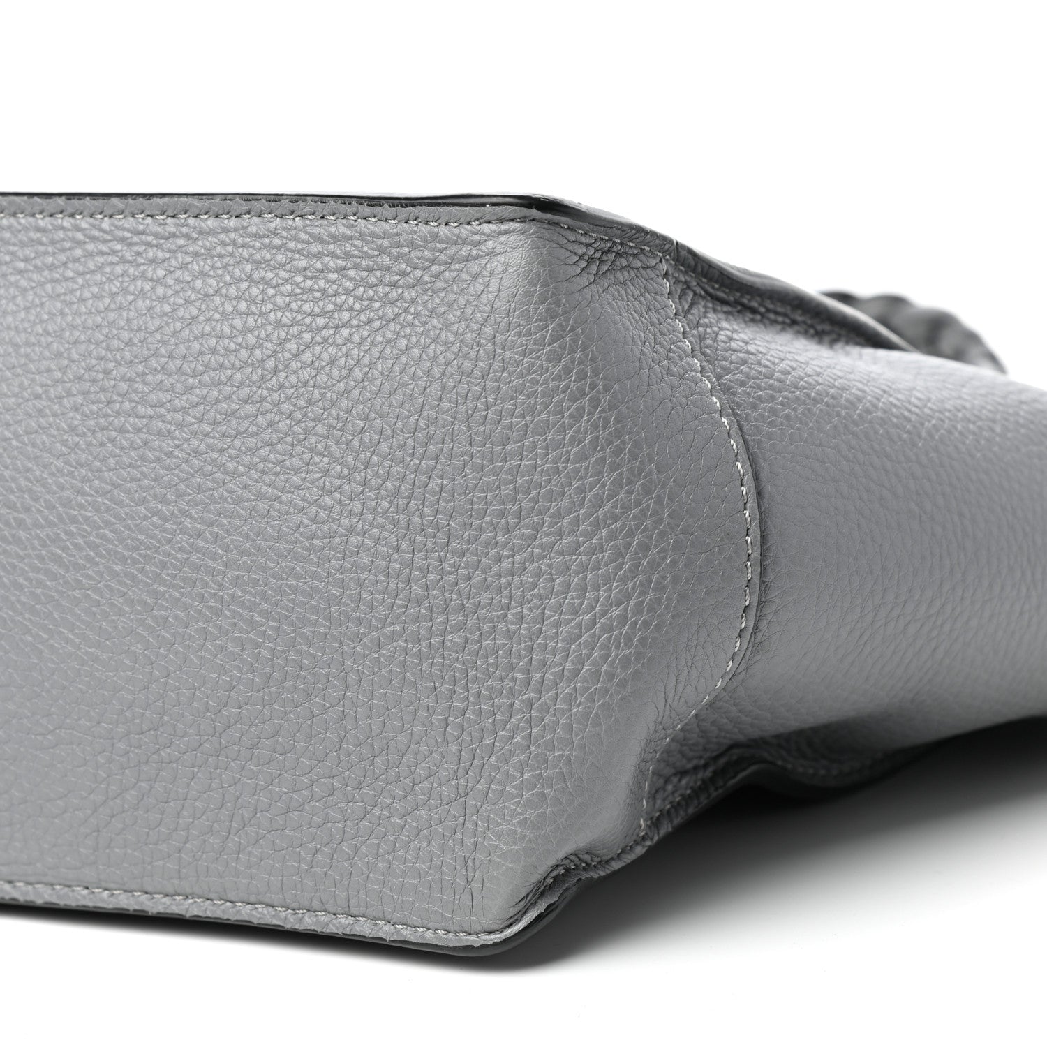 Valentino Garavani Grained Calfskin Small To Be Cool Tote Grigio Perla 9 of 10