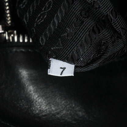 Prada Soft Calf Hobo Nero Black 7 of 7