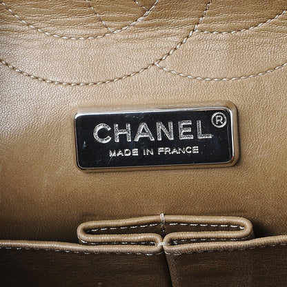 Chanel Python Jumbo Double Flap Beige 7 of 15