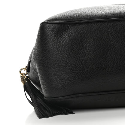 Gucci Pebbled Calfskin Medium Soho Bowler Black 8 of 12