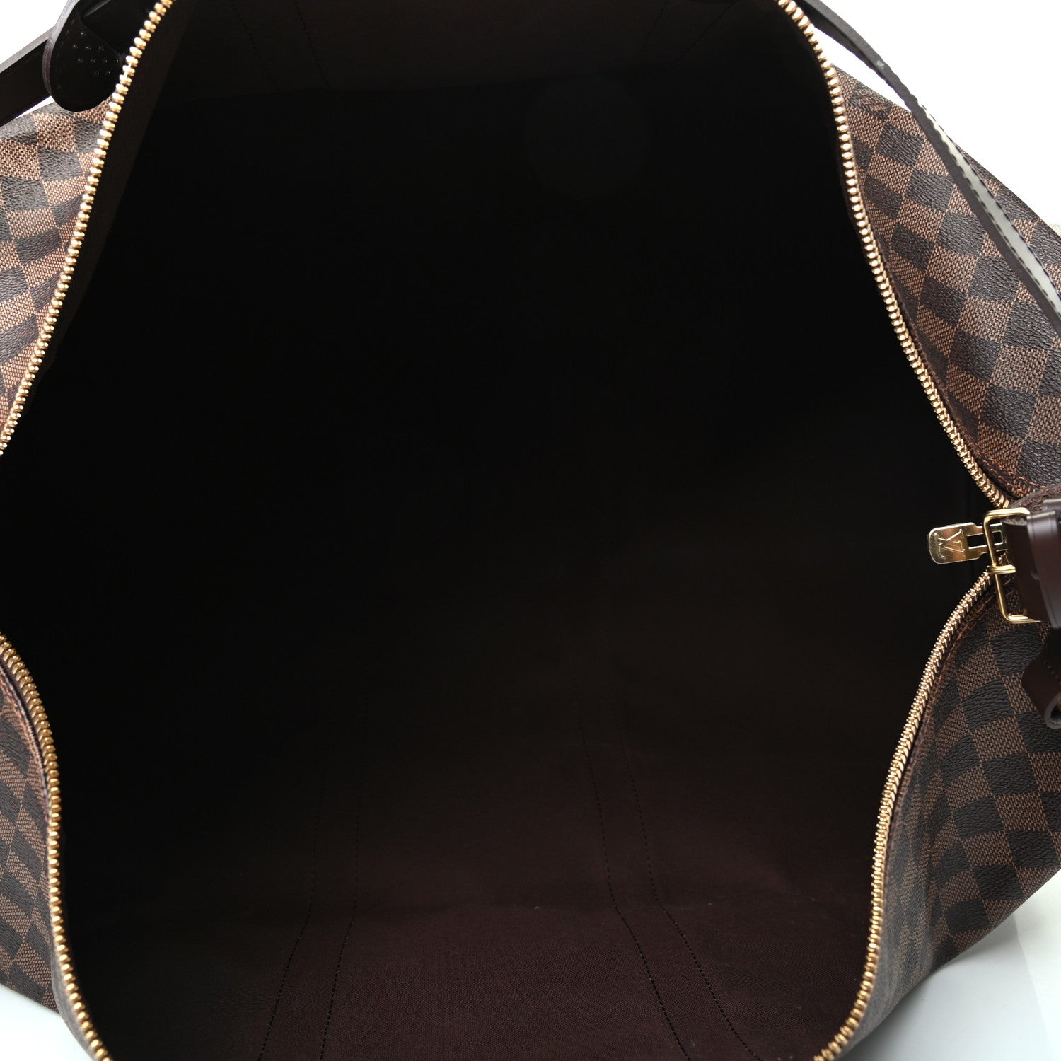 Louis Vuitton Damier Ebene Keepall Bandouliere 55 4 of 8