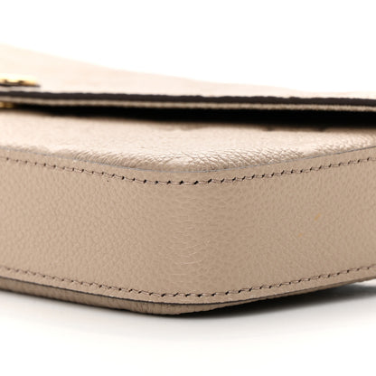 Louis Vuitton Empreinte Pochette Felicie Chain Wallet Tourterelle 11 of 11