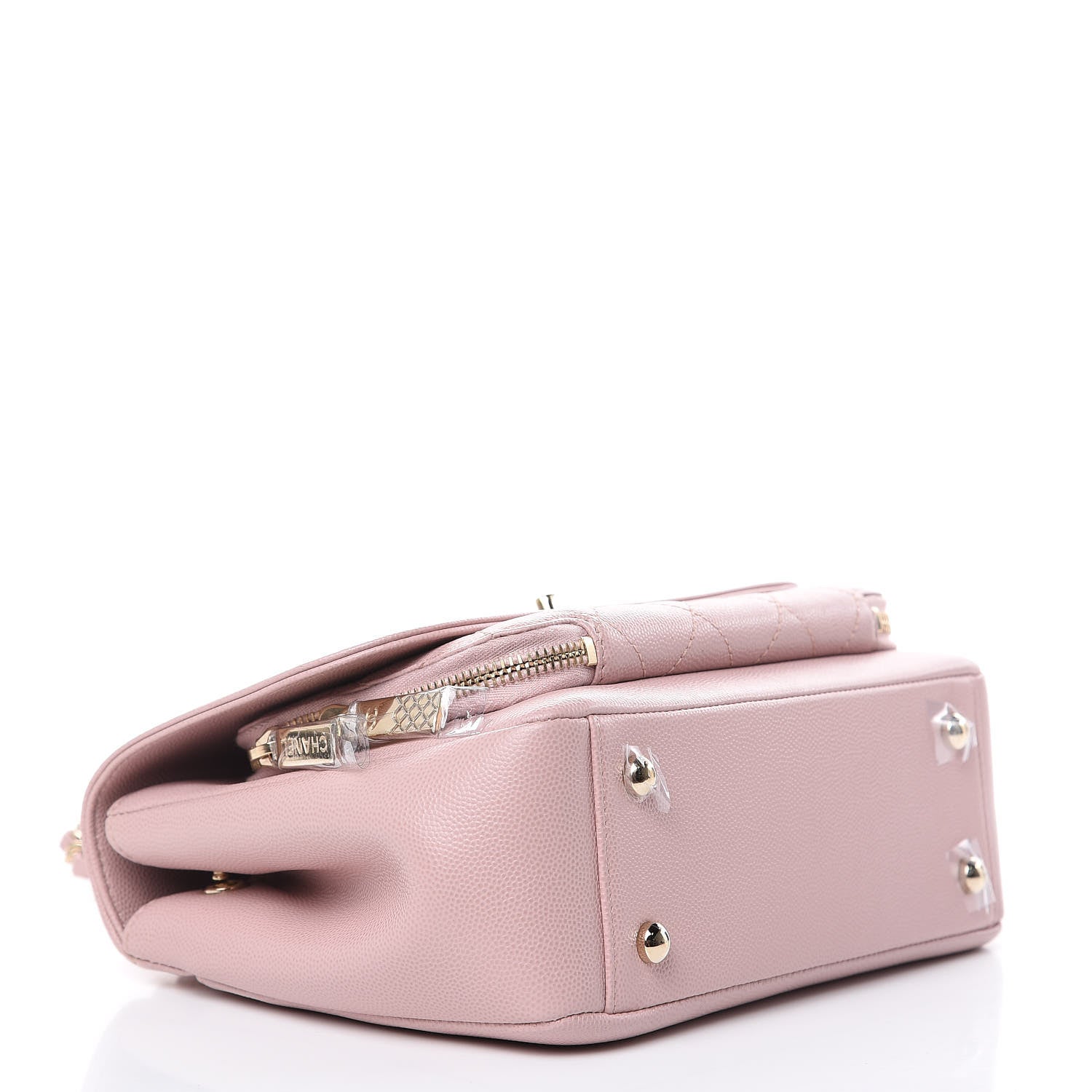 Chanel Caviar Quilted Small Business Affinity Flap Light Pink 4 of 10