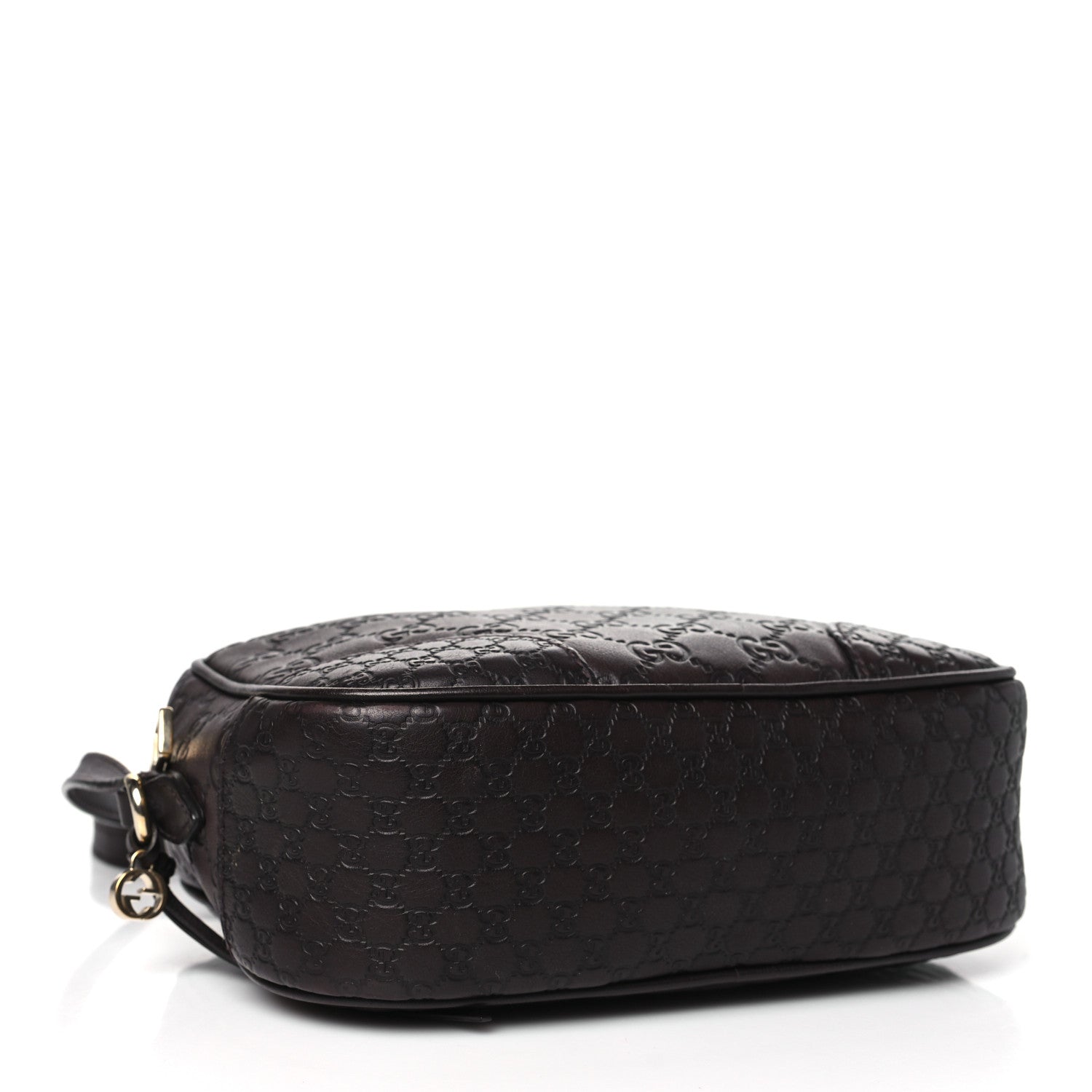 Gucci Guccissima Mini Bree Messenger Bag Chocolate 4 of 12