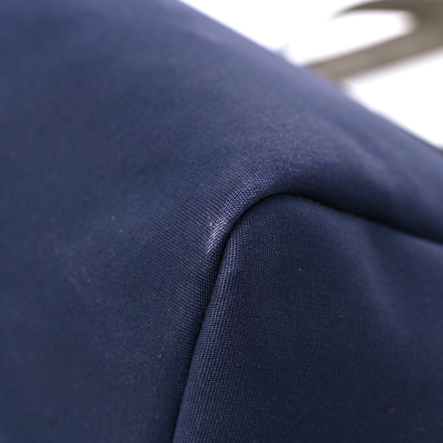 Hermes Toile Vache Hunter Herbag Cabas MM Bleu Marine 9 of 19