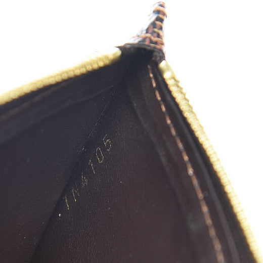 Damier Ebene Josephine Wallet Zippered Insert