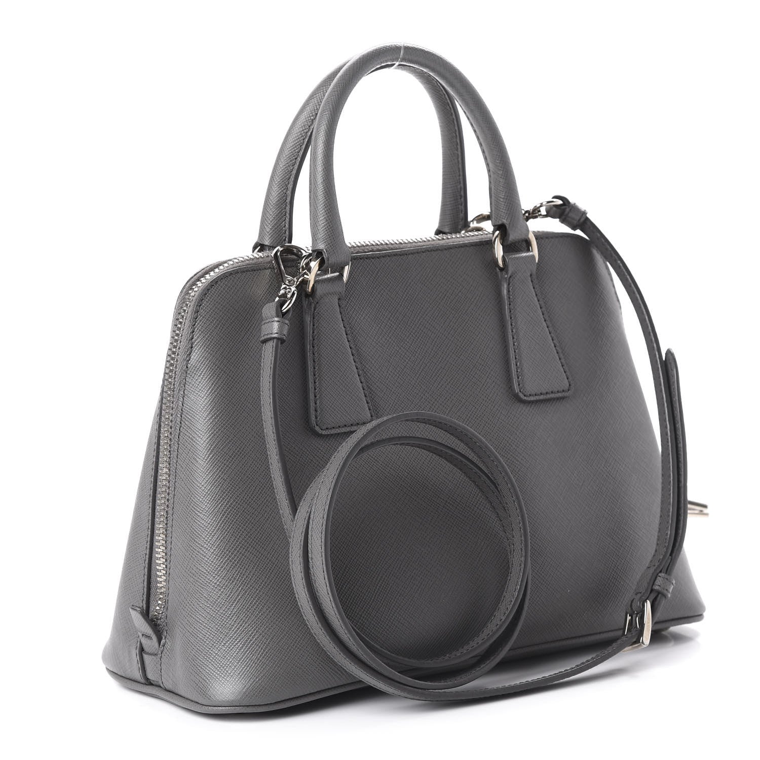 Prada Saffiano Lux Small Promenade Tote Marmo 3 of 9