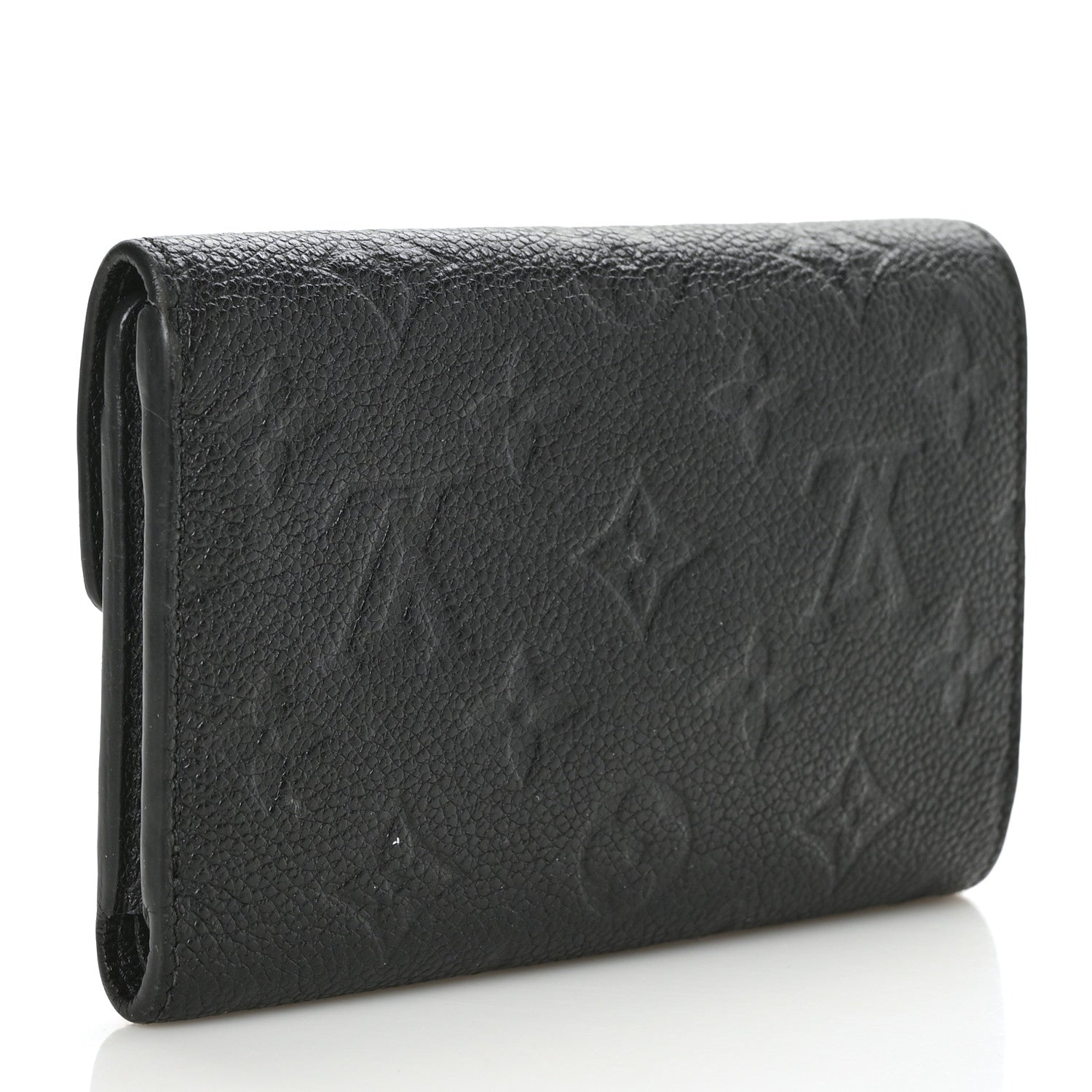Louis Vuitton Empreinte Compact Curieuse Wallet Black 3 of 8