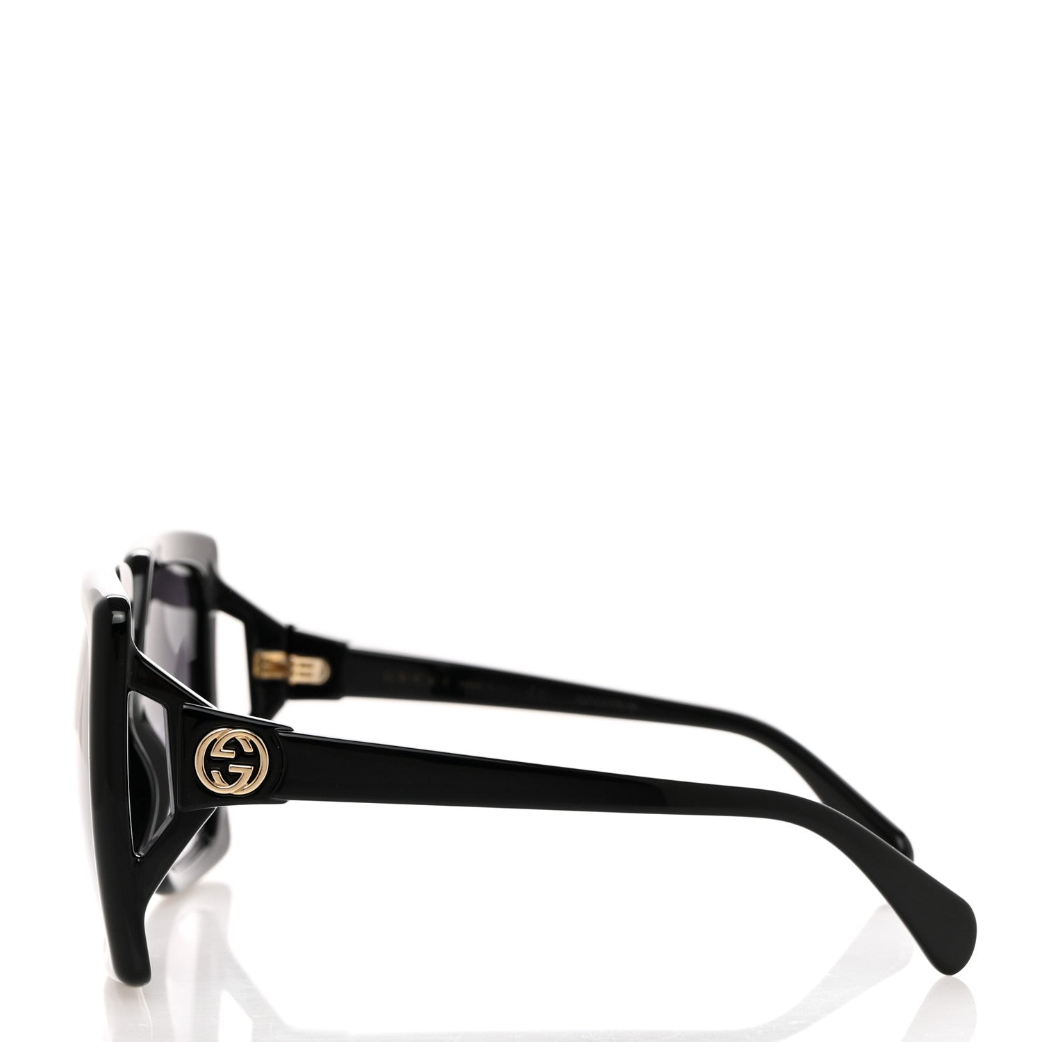 Gucci Acetate Square Frame Sunglasses GG0876S Black 3 of 8