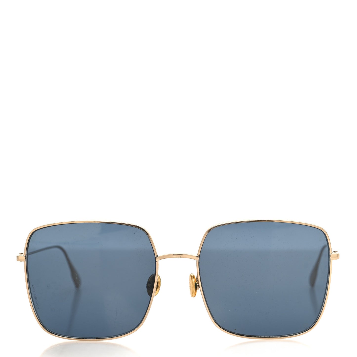 Metal Stellaire 1 Square Sunglasses Gold