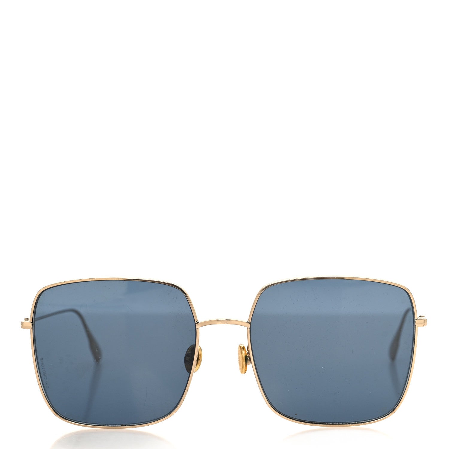 Christian Dior Metal Stellaire 1 Square Sunglasses Gold 2 of 10