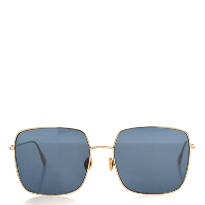 Christian Dior Metal Stellaire 1 Square Sunglasses Gold 2 of 10