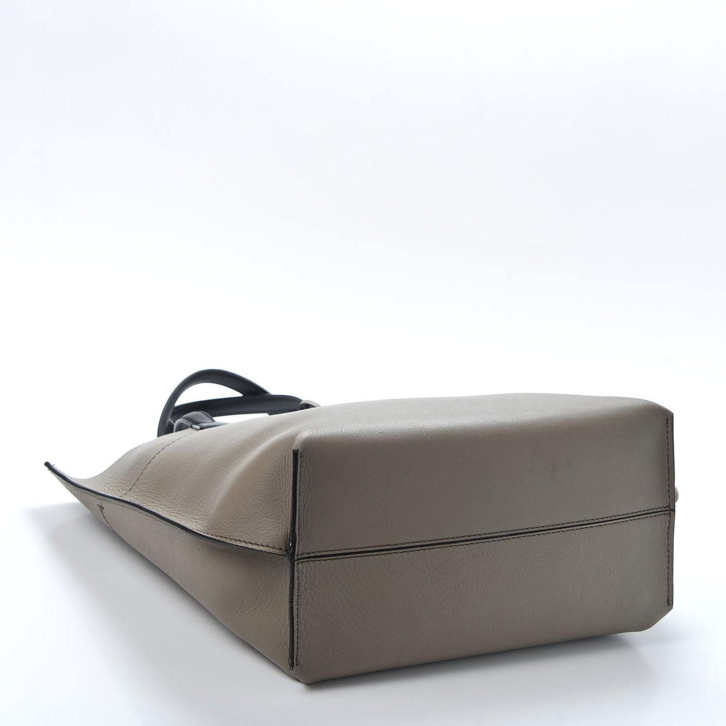 Vitello All In Shopper Tote Tortora Black