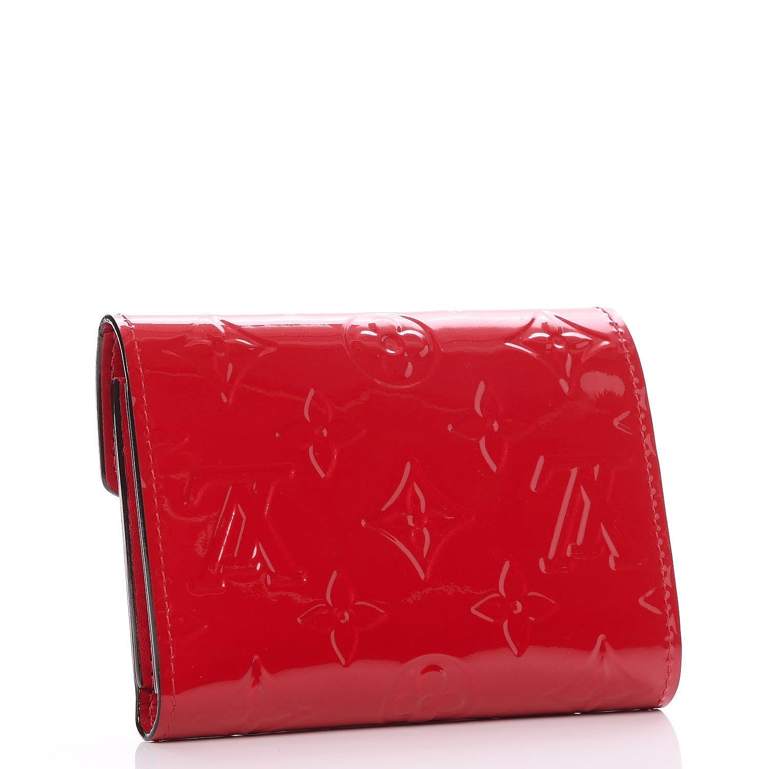 Louis Vuitton Vernis Victorine Wallet Cherry 3 of 8