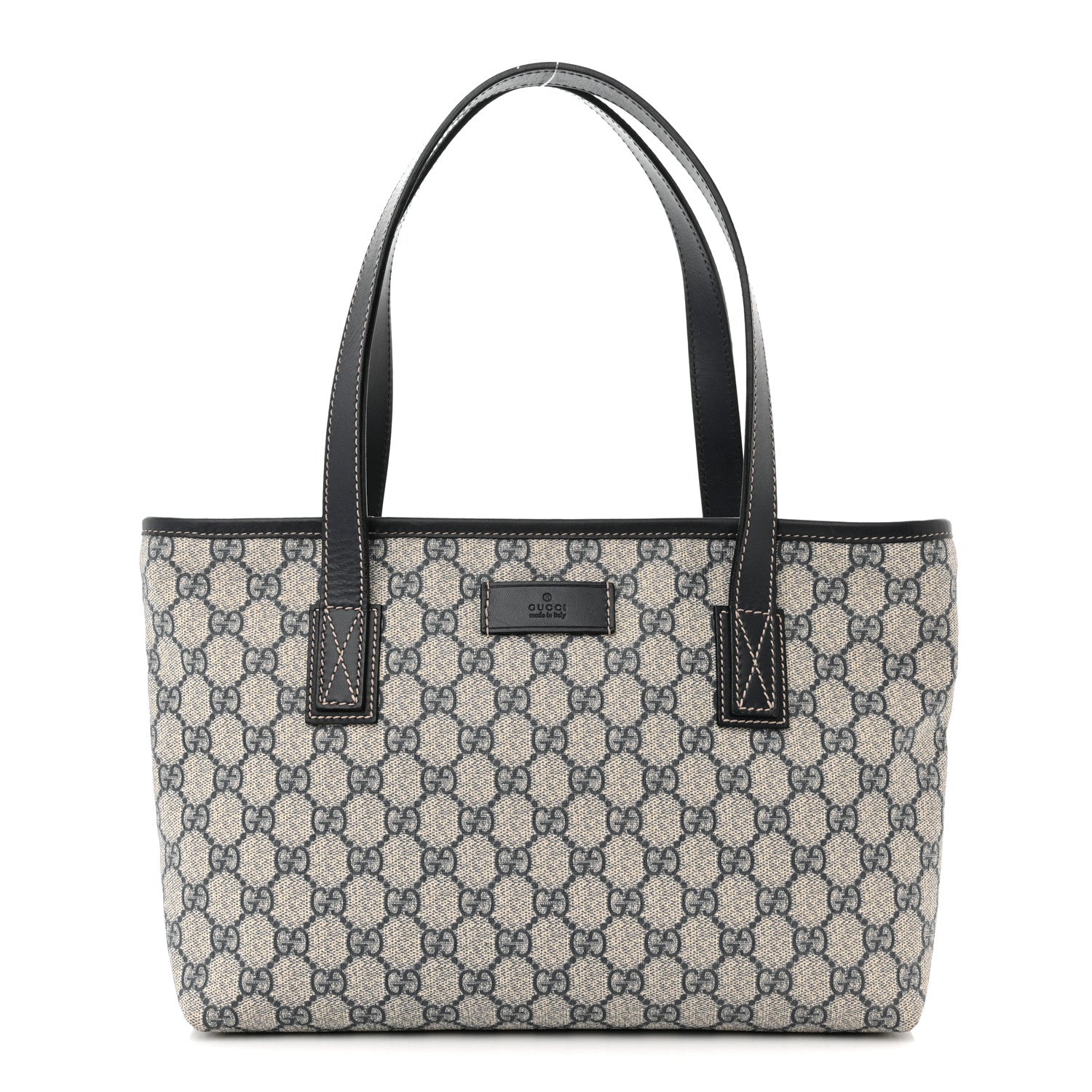 Gucci GG Supreme Monogram Small Joy Tote Navy 1 of 12