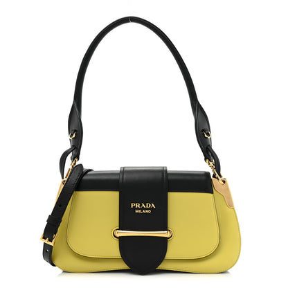 Prada City Calfskin Sidonie Shoulder Bag Marea Green 1 of 12