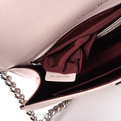 Christian Dior Grained Calfskin Cannage Medium Diorama Flap Bag Rose Poudre 7 of 8