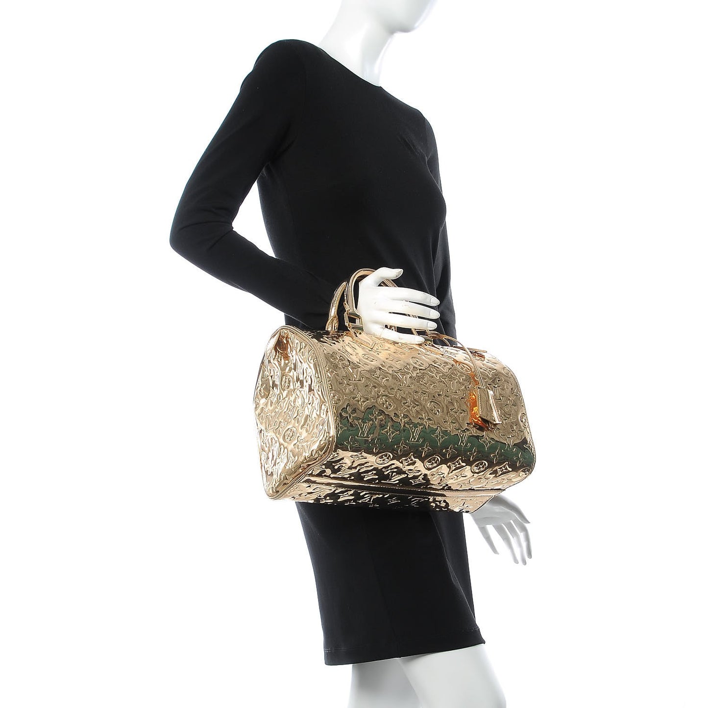 Monogram Miroir Speedy 35 Gold
