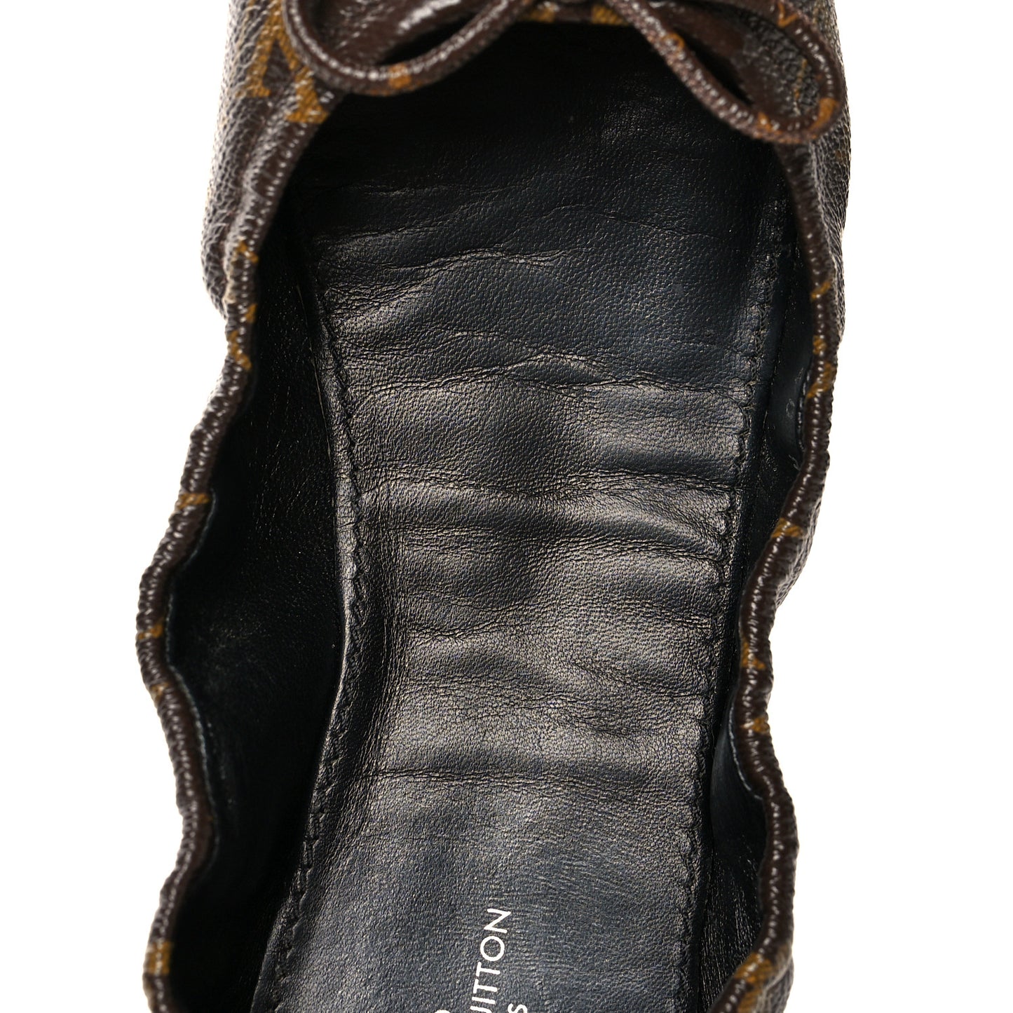 Monogram Flirty Ballerina Flats 40 Black